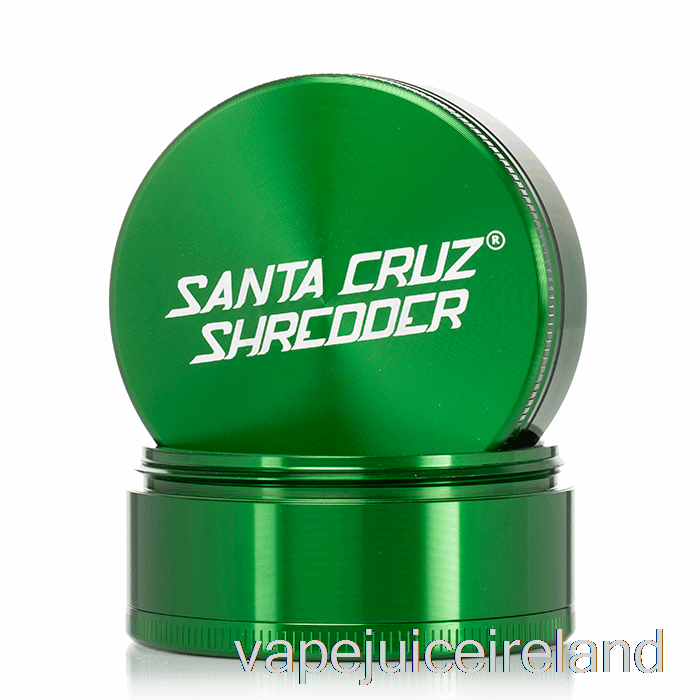 Vape Pod Kits Santa Cruz Shredder 2.75inch Large 4-Piece Grinder Green (70mm)